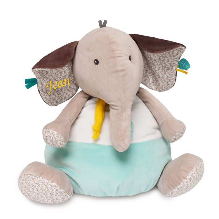  - cacahuète léléphant - range pyjama 40 cm 